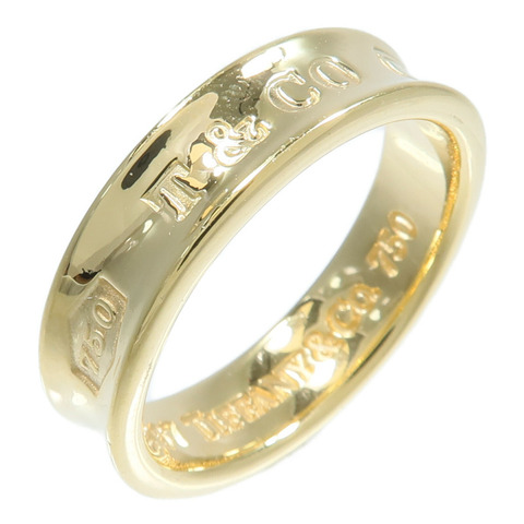 TIFFANY＆CO 18K黃金1837 Ring戒指