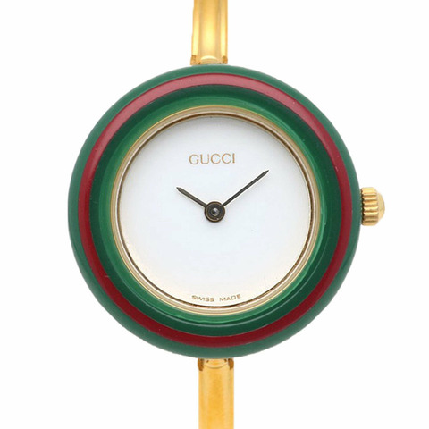 Gucci 手錶，GP 11 12.2 石英女錶，GUCCI 可更換錶圈，12 種顏色。