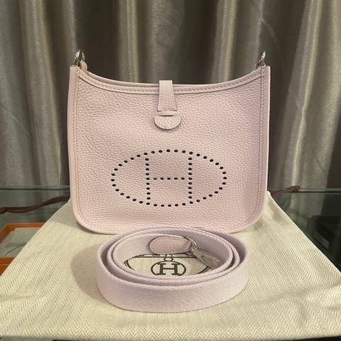 Hermes Mini Evelyne 夢幻紫
