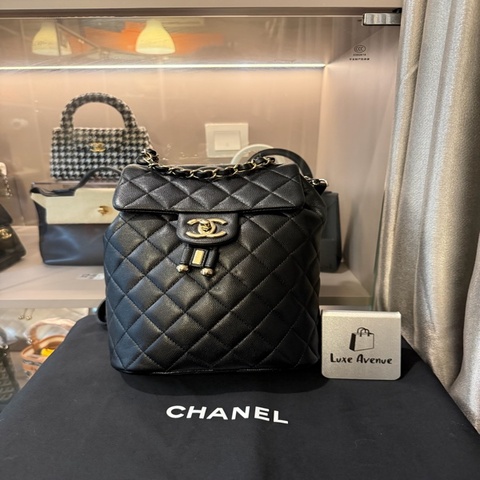 Chanel Black Backpack