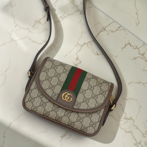 莉亞精品♡ Gucci 772239 口蓋相機包 二手美包