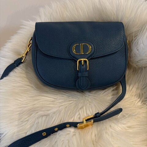 Dior Medium Bobby Bag 藍色側背
