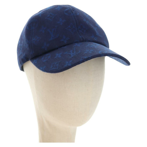 路易威登 Monogram Jaguar Monogram Essential M 藍色 M77589 正品 BA13455M
