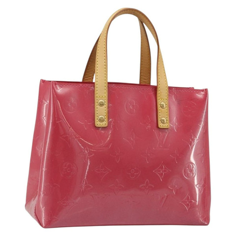 路易威登 Monogram Vernis Houston 手提包 Fran Boise M9132F LV Auth mr2569A