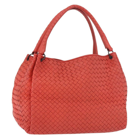 BOTTEGA VENETA INTRECCIATO 手袋皮革紅 222322 正品 186324A