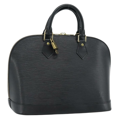 路易威登 Epi Alma 手提包 Noir 黑色 M52142 LV 正品 188243SAV