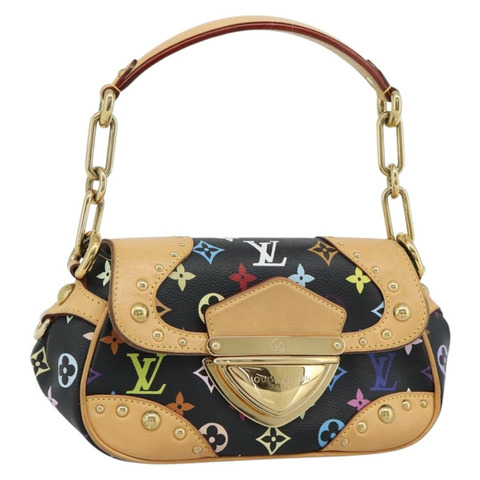 路易威登 Monogram Multicolor Marilyn 黑色手袋 M40207 LV 正品 186250SAV