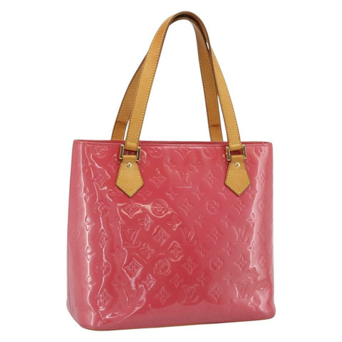 路易威登 Monogram Vernis Houston 手提包 Fran Boise M9135F LV Auth 188881A