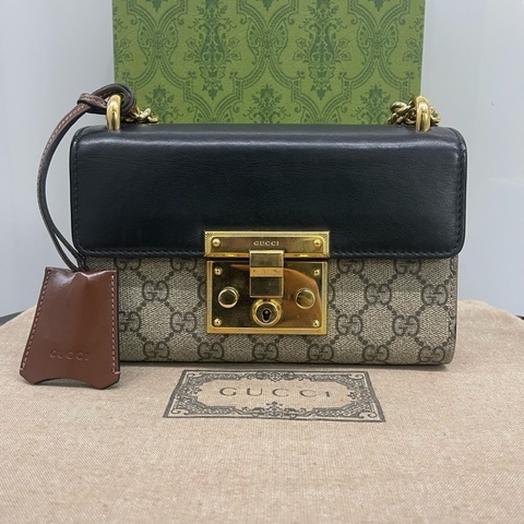 古馳/Gucci padlock链条包 经典款 月光寶盒單肩包