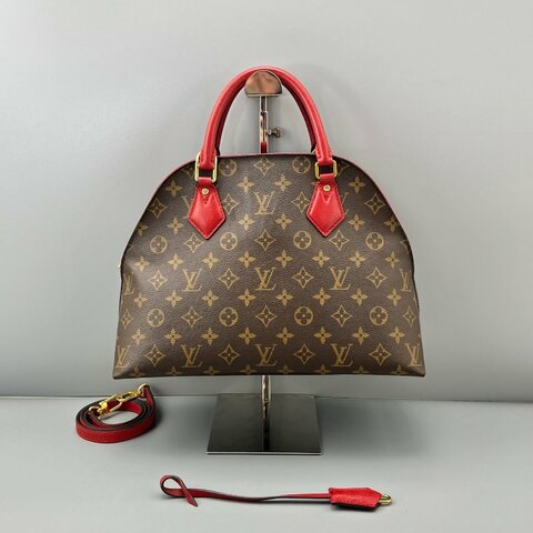 路易威登/Louis Vuitton Alma BNB老花拼红
