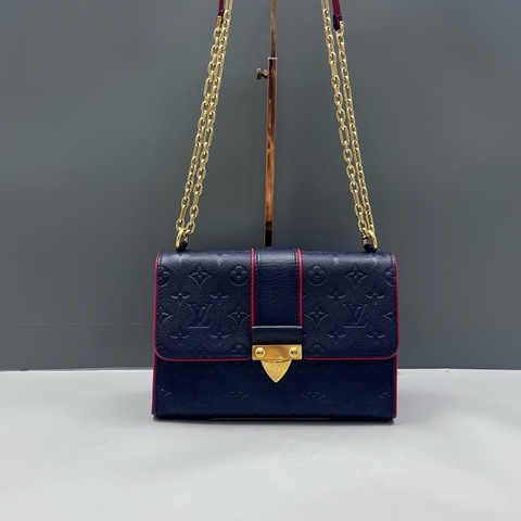 Louis Vuitton 路易威登 Saint Sulpice中號深藍壓紋 尺寸26*9*16