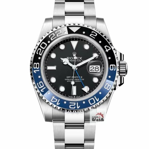 【大眾名錶】ROLEX 勞力士126710BLNR 2024/03全配件 GMT兩地時區 蝙蝠俠 大眾名錶G341