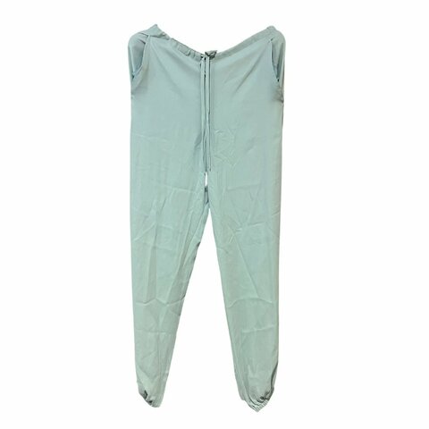 【美收精品】HERMES 經典純絲質抽繩鬆緊帶束口休閒縮口褲 5-490