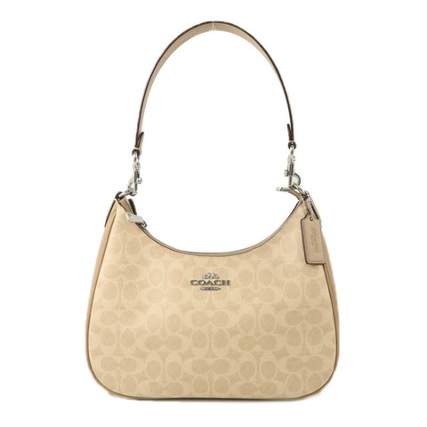 COACH 塗層帆布Teri Hobo Bag肩背袋