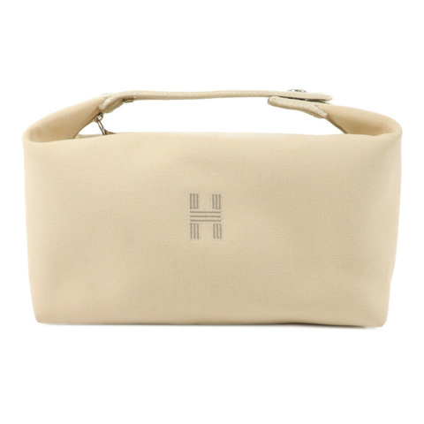 HERMES 帆布Bride a Brac GM手挽袋