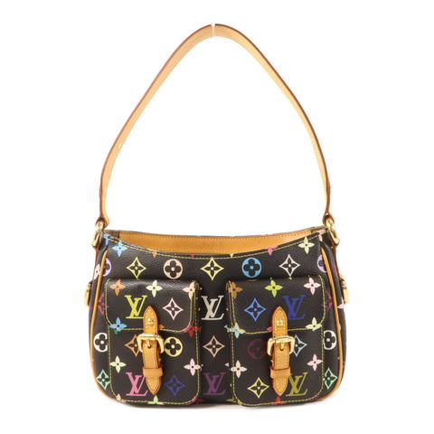 LOUIS VUITTON Monogram Multicolore Lodge PM金扣肩背袋