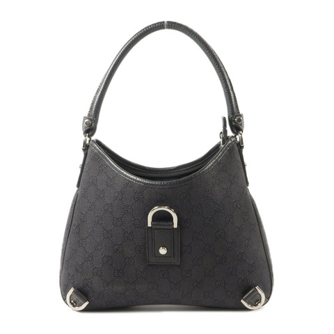 GUCCI 帆布Abbey GG肩背袋