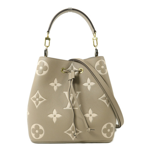 LOUIS VUITTON Monogram Empreinte Neo Noe MM手挽肩背兩用袋