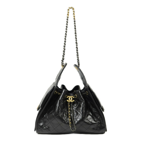 CHANEL 牛皮皮革Chanel 25 Small鏈帶肩背袋