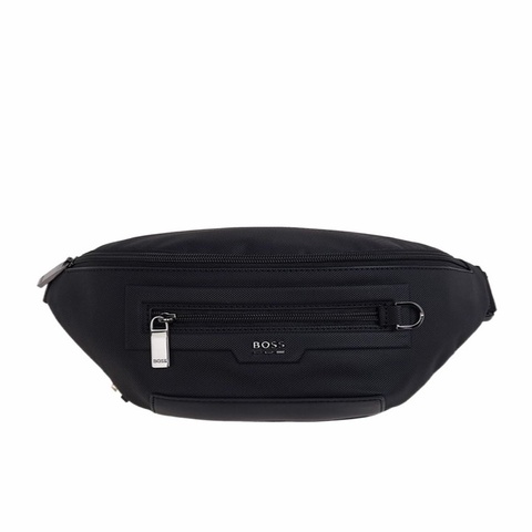 Hugo Boss 男士 拉鍊腰包均碼碼31cm*9cm*15cm