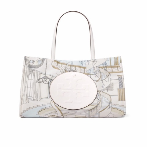 Tory Burch 女士 小號ELLA印花手提袋均碼碼34cm*11cm*26.5cm