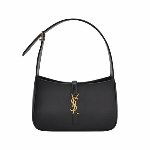 Saint Laurent LE 5 À 7牛皮純色YSL標誌單肩包