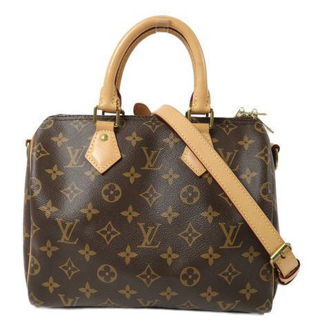 LOUIS VUITTON Monogram Speedy Bandouliere 25手挽肩背兩用袋