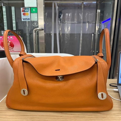 Hermes Lindy 34 橙色