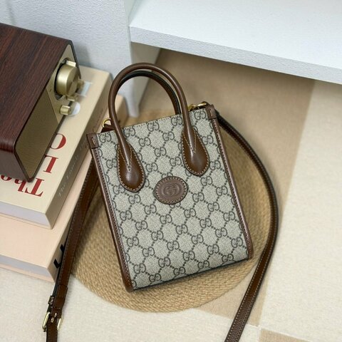 🏷Gucci 古馳．Mini Tote 琴譜包/客人寄賣