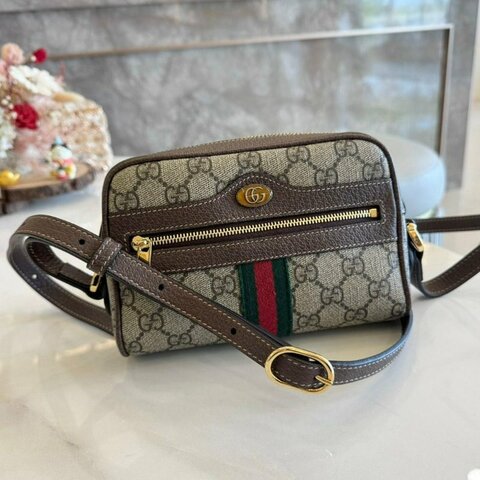 GUCCI Ophidia 迷你斜背相機包