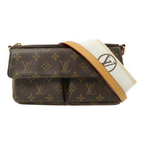 LOUIS VUITTON Monogram Vivacite手挽肩背兩用袋