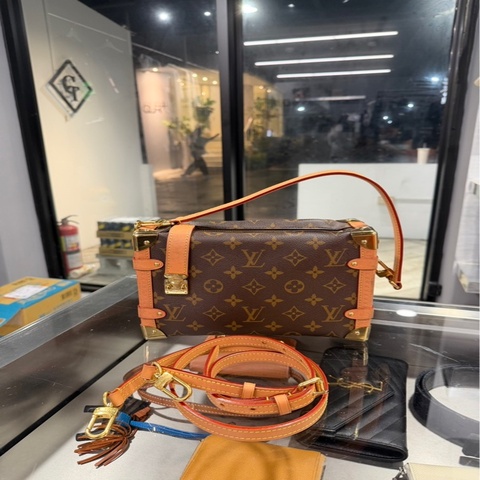 專櫃半價🌟Louis Vuitton Side Trunk MM 中號 盒子包｜Classic Trend CT精品｜台北東區實體