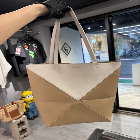 專櫃半價近全新🌟Loewe Puzzle Fold 托特包 中號｜Classic Trend CT精品｜台北東區實體