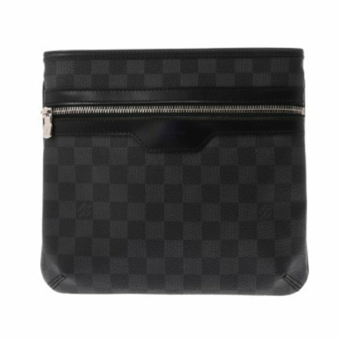 路易威登 (LOUIS VUITTON) Damier Graphite Thomas 黑灰 N58028 男士帆布肩背包 A 級二手 Ginzo