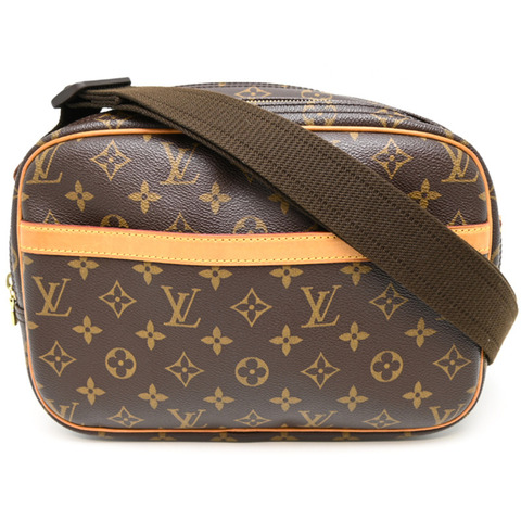 路易威登 Reporter PM 男女單肩包 M45254（已停產）Monogram 棕色