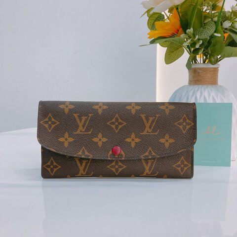 MS0759	Louis Vuitton 路易威登信封型長夾 Emilie Long Wallet Monogram Canvas