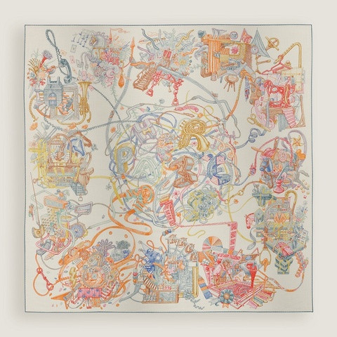 Le Monde d'Hermès 140披肩