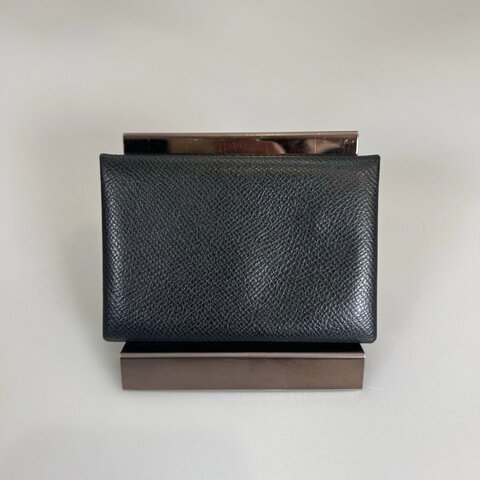 HERMES D刻 黑CALVI 卡包