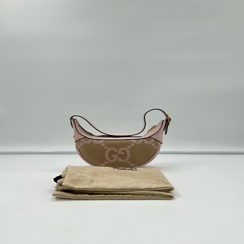GUCCI古馳 Ophidia 雙G腋下手拿包。