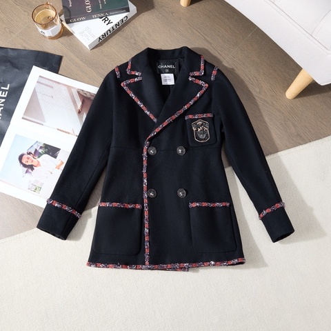 Chanel翻領Tweed外套