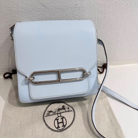 Hermes Mini Roulis 豬鼻子 聖杯藍 z刻✨🩷✨