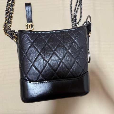 CHANEL 香奈兒 流浪包 黑色 小款