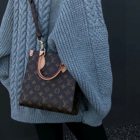 Louis Vuitton 老花小號琴譜 可手提 肩背 晶片款