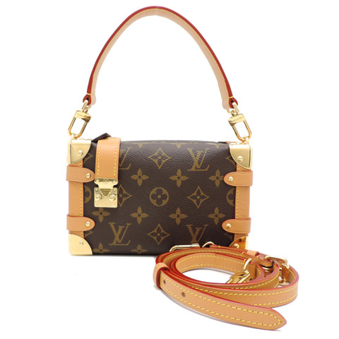路易威登 Side Trunk PM 女士手提包 M46815 Monogram 棕色