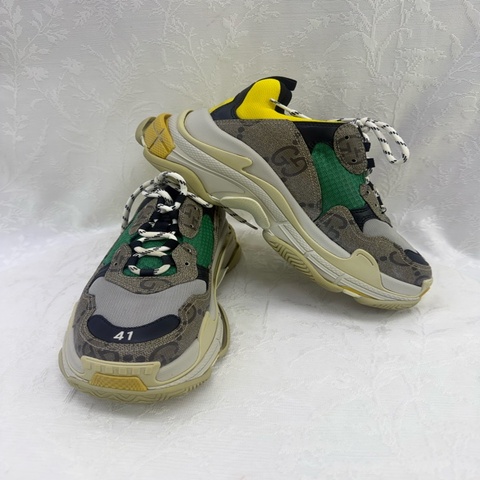 Gucci x Balenciaga Triple S  Low Trainers EU 41