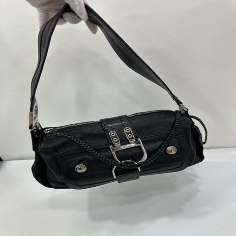 Dior迪奧黑色飛行員腋下包 超帥的Dior飛行員系列 05年編碼