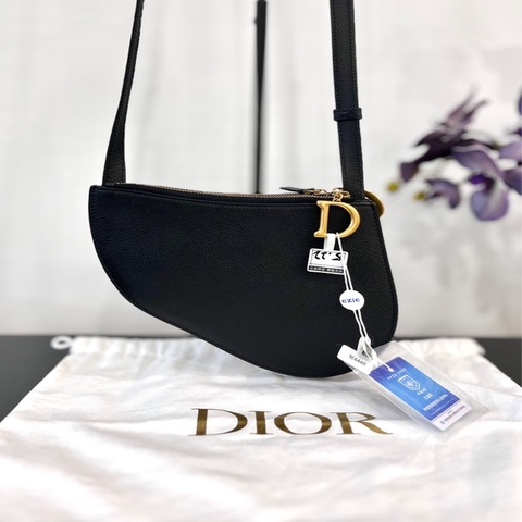 迪奧/Dior 手拿包     黑色羊皮革