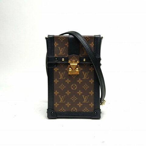 LOUIS VUITTON TrunkVertical手機包老花PVC2019肩背包