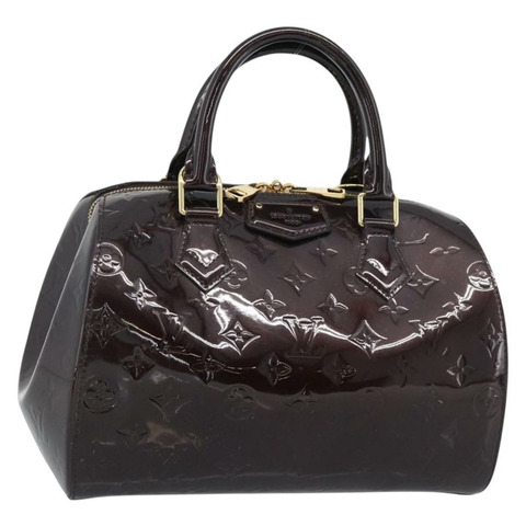 路易威登 Vernis Montana 手提包 Rouge Forbist LV 正品 187934V