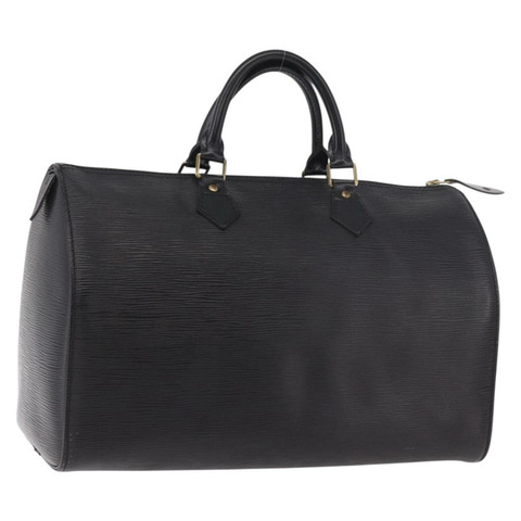 路易威登 Epi Speedy 35 手提包 Noir 黑色 M42992 LV 正品 187972V